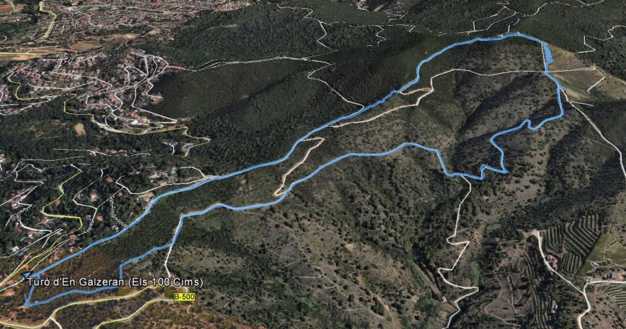 Ruta: Turó d’en Galzeran (484 m) (Els 100 Cims)