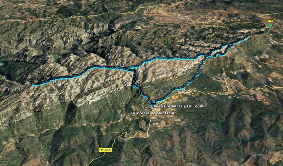 Ruta: Roca Corbatera (1.163 m.) y la Cogulla (1.062 m.) (Els 100 Cims) 