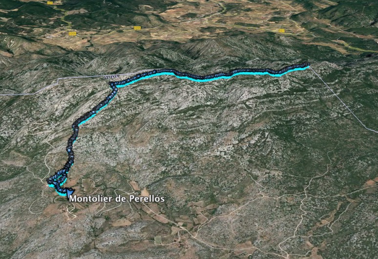 Ruta: Montolier de Perellós ( 707 m.)(Els 100 Cims)