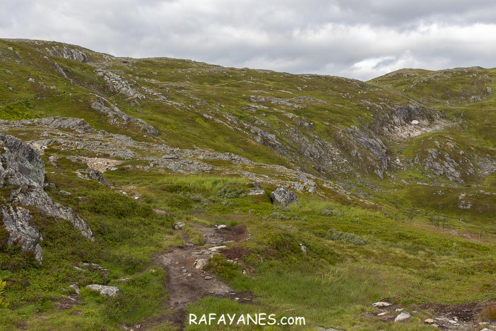 Ruta: Stor kjolen (790 m.) (Noruega)