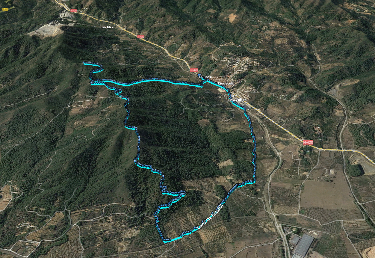 Ruta: El Bres ( 525 m.) (Els 100 Cims)