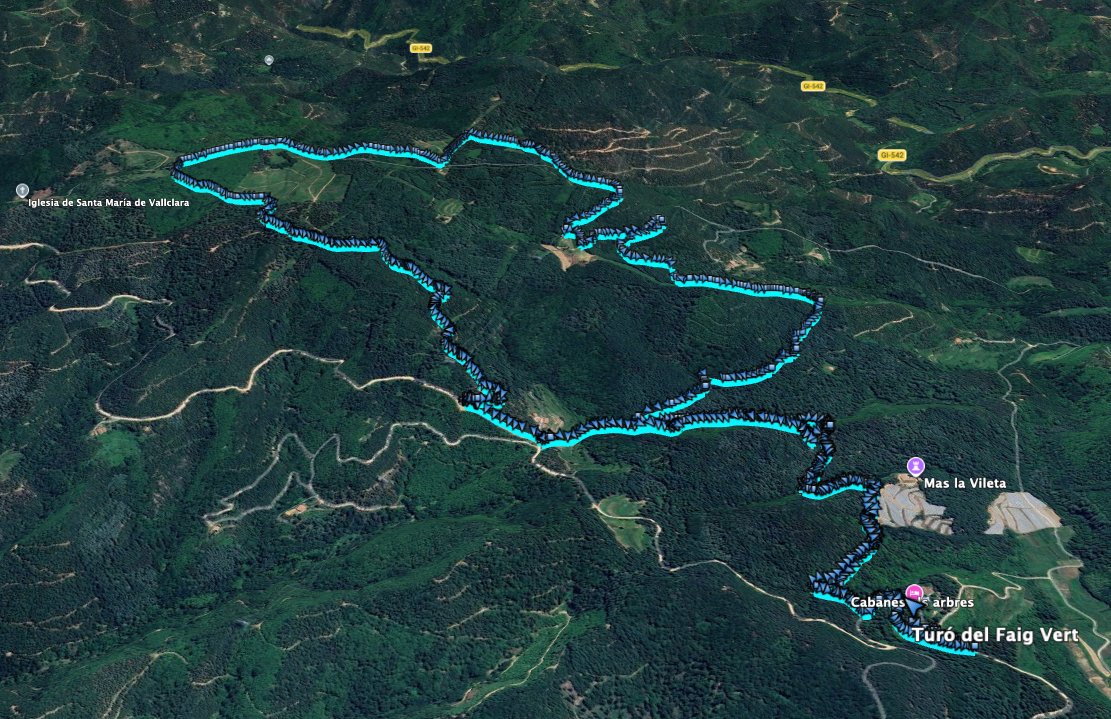 Ruta: Turó del Faig Verd (1187 m.) Ruta: Turó del Faig Verd (1187 m.)<br />