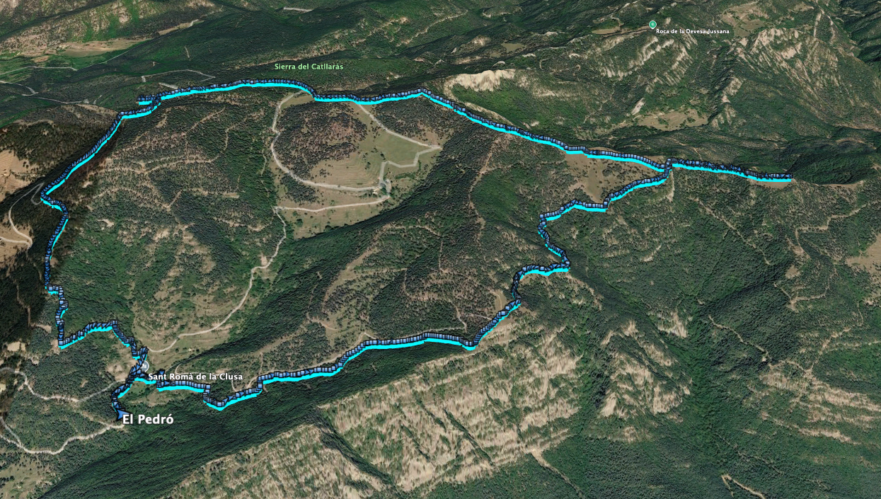 Ruta: El Pedró (1764 m.) Ruta: El Pedró (1764 m.)